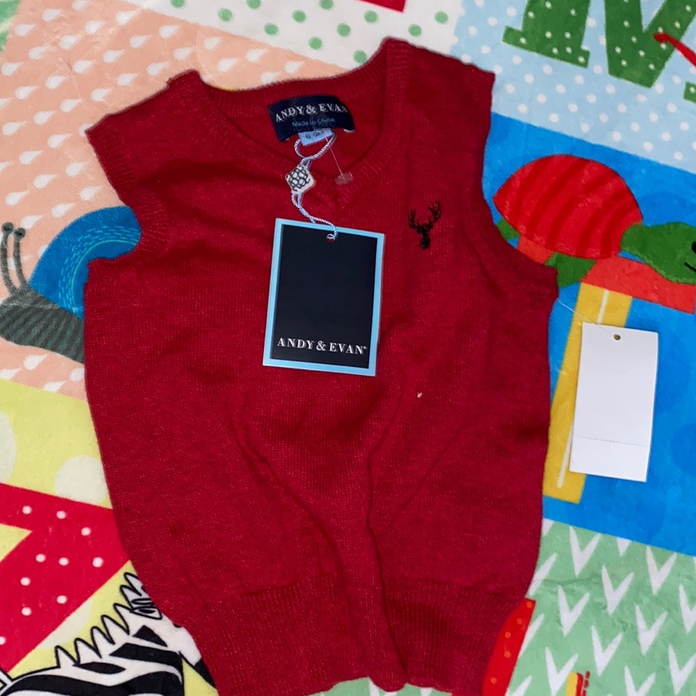 Andy & Evan Boys Infant Sweater